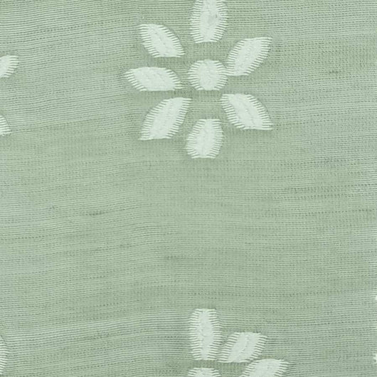Floral Jacquard Tencel Nylon Polyester Woven Fabric | FAB1459 | 1.Green Grey, 2.White, 3.Beige, 4.Green, 5.SkyBlue, 6.Pink, 7.Yellow, 8.Yellow, 9.Blue, 10.Pink by Fabricis.com #