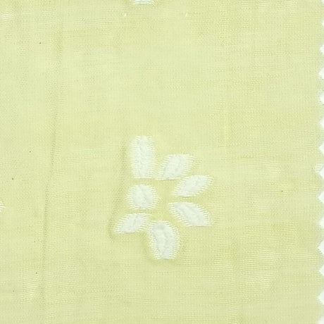 Floral Jacquard Tencel Nylon Polyester Woven Fabric | FAB1459 | 1.Green Grey, 2.White, 3.Beige, 4.Green, 5.SkyBlue, 6.Pink, 7.Yellow, 8.Yellow, 9.Blue, 10.Pink by Fabricis.com #