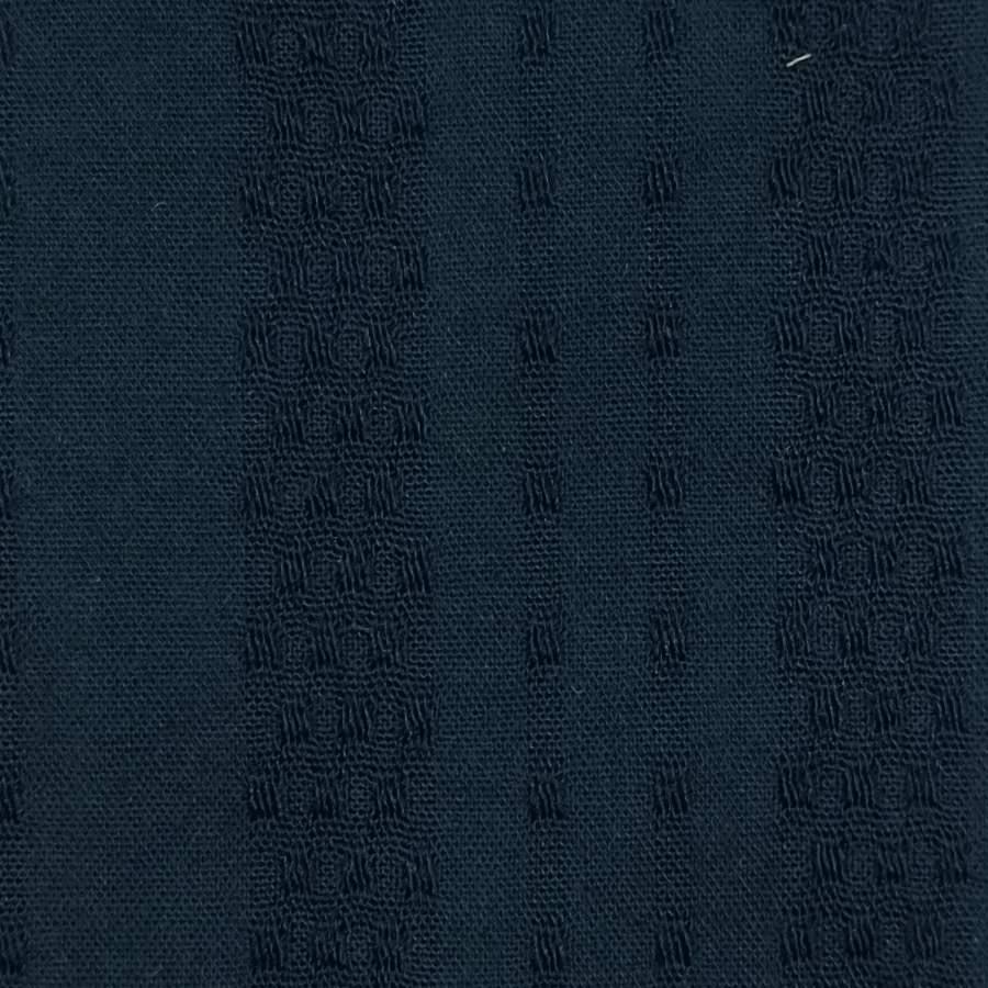 Stripe Jacquard Cotton Polyester Woven Fabric-Charcoal