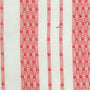 Stripe Jacquard Cotton Polyester Woven Fabric-Red