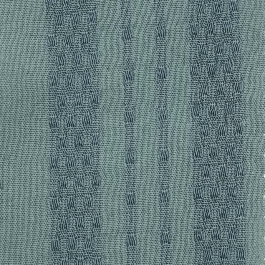 Stripe Jacquard Cotton Polyester Woven Fabric-Grey