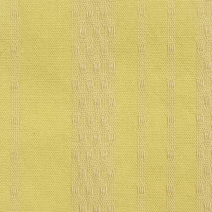 Stripe Jacquard Cotton Polyester Woven Fabric | FAB1462 | 1.Yellow, 2.Lavender, 3.Light Green, 4.Ivory, 5.White, 6.White, 7.Pink, 8.Pink, 9.Yellow, 10.Brown Grey by Fabricis.com #