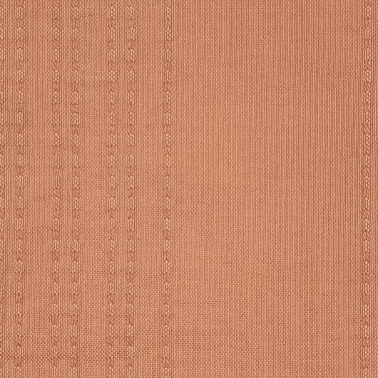 Stripe Jacquard Cotton Nylon Woven Fabric-Sepia