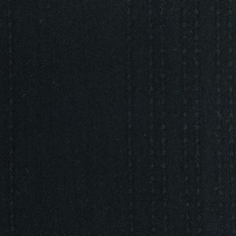 Stripe Jacquard Cotton Nylon Woven Fabric-Black