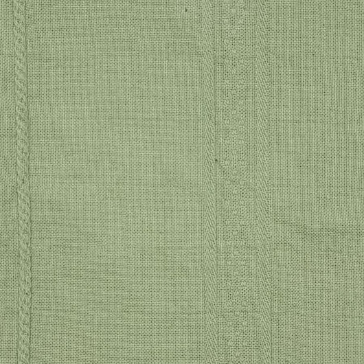 Stripe Jacquard Cotton Spandex Woven Fabric-Green Grey