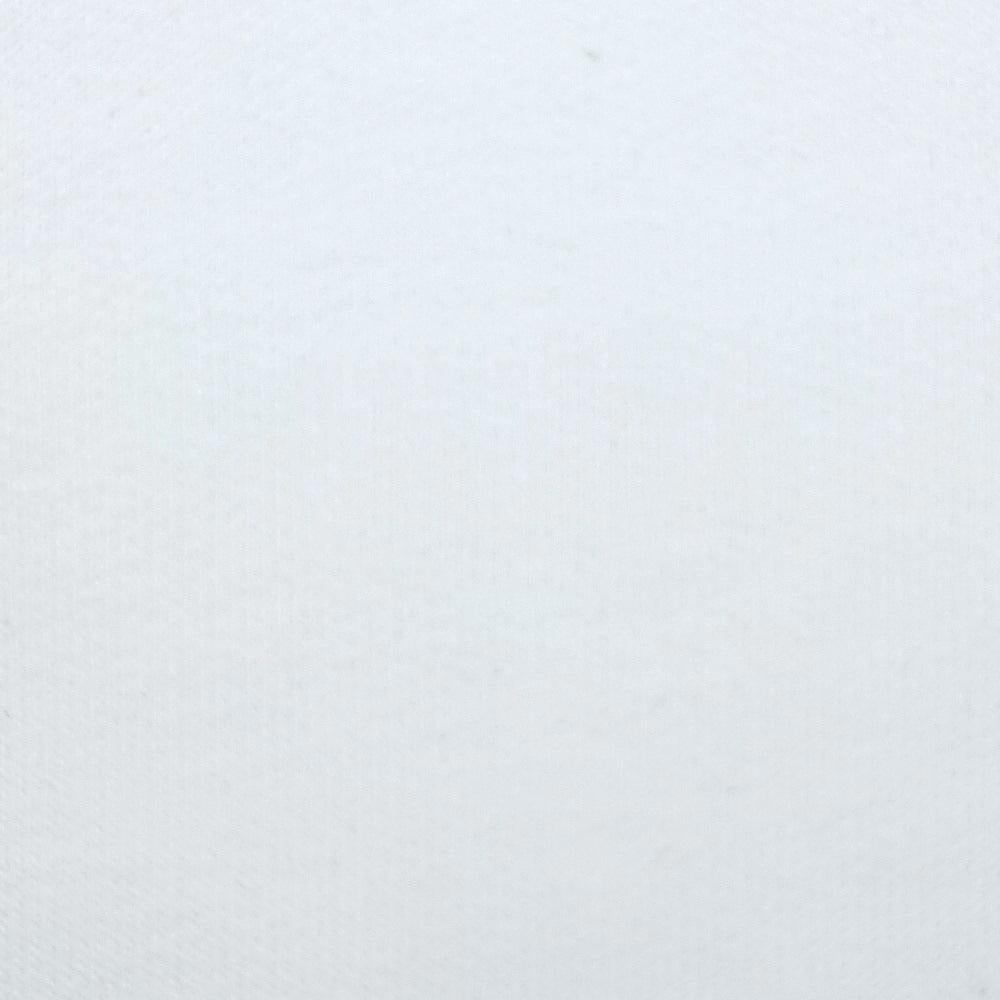 Terry Cotton Spandex Knit Fabric-White