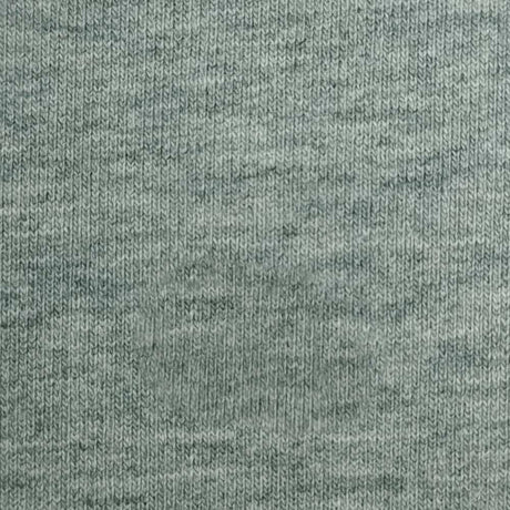 Terry Cotton Spandex Knit Fabric-Grey Melange