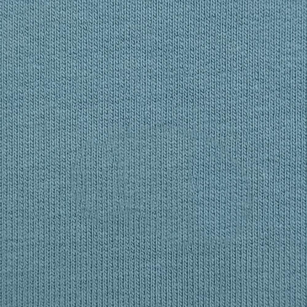 Terry Cotton Spandex Knit Fabric-Blue Grey