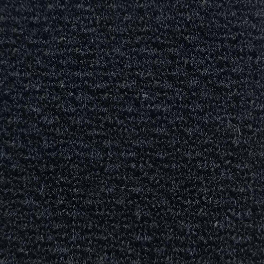 Stripe Polyester Spandex Knit Fabric-Black