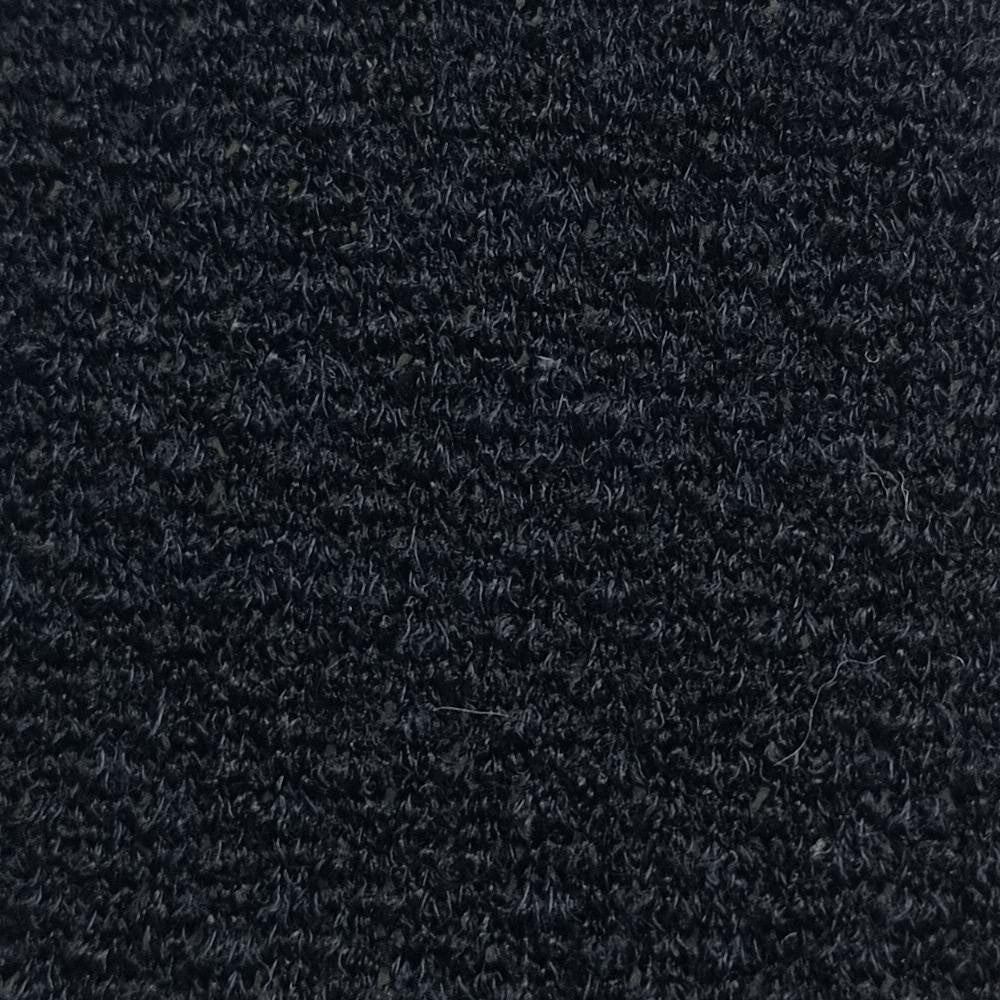 Stripe Polyester Spandex Knit Fabric-Black