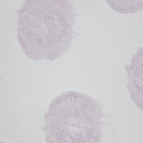 Dot Jacquard Polyester Woven Fabric-Lilac
