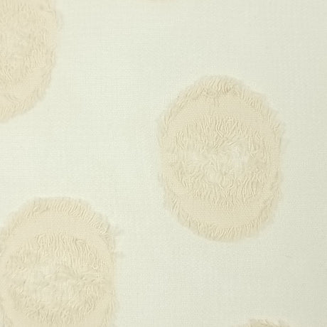 Dot Jacquard Polyester Woven Fabric | FAB1479 | 1.Yellow, 2.Yellow, 3.Pink, 4.Cream, 5.White, 6.Green, 7.Red, 8.Navy, 9.Black, 10.Purple by Fabricis.com #