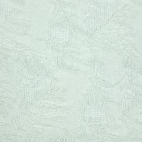Feather Jacquard Polyester Woven Fabric | FAB1480 | 1.Fuchsia, 2.Green, 3.Pink, 4.Brown, 5.Cream, 6.White, 7.Black, 8.Lilac by Fabricis.com #