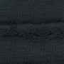 Feather Stripe Jacquard Polyester Woven Fabric-Black