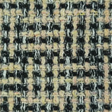 Tweed Yarn Dyed Polyester Woven Fabric | FAB1494 | 1.Blue, 2.Pink, 3.Beige, 4.White, 5.Black by Fabricis.com #