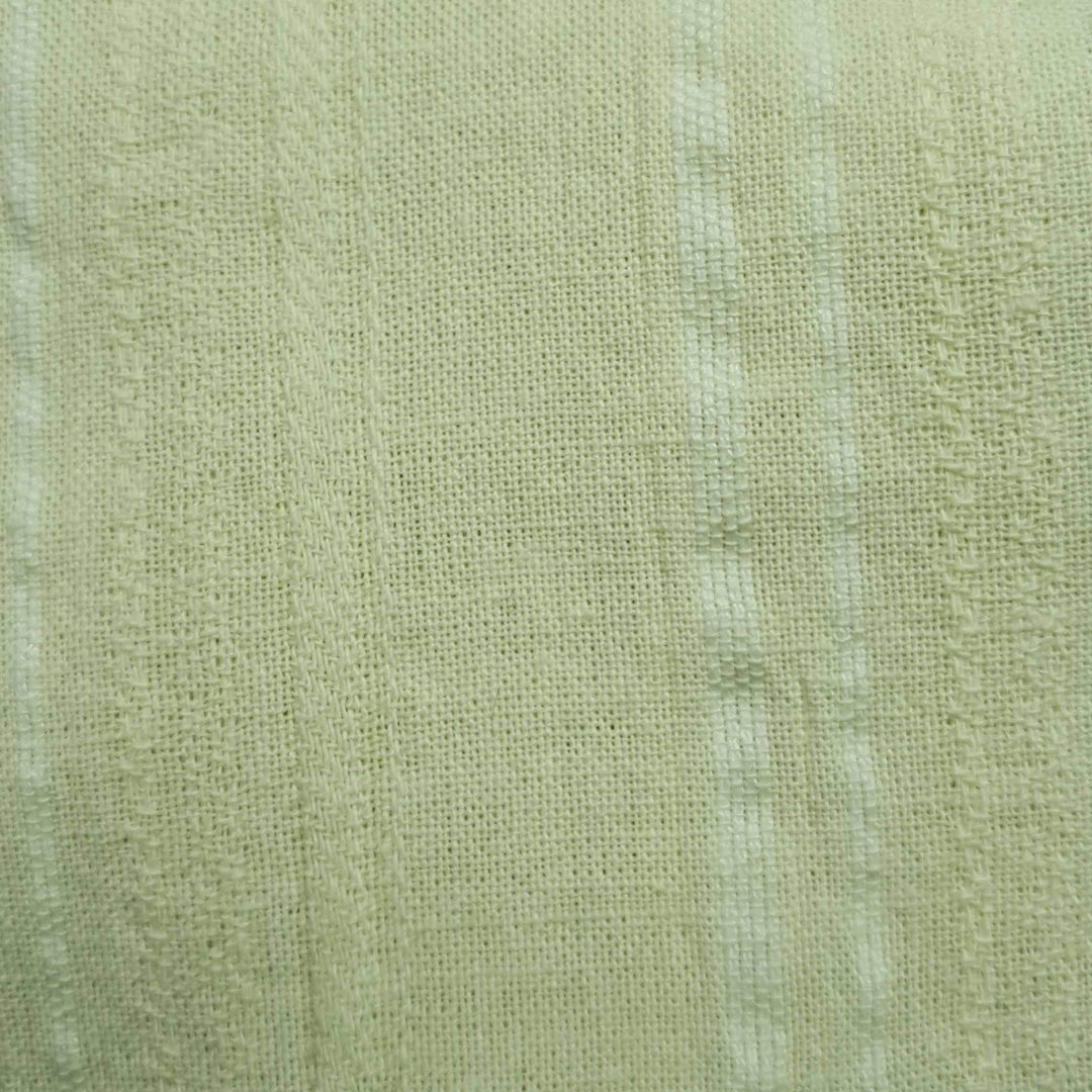 1.Yellow-2.Olive-3.Grey-4.White-5.Ivory - Cotton Linen Washing Fabric - FAB 1513