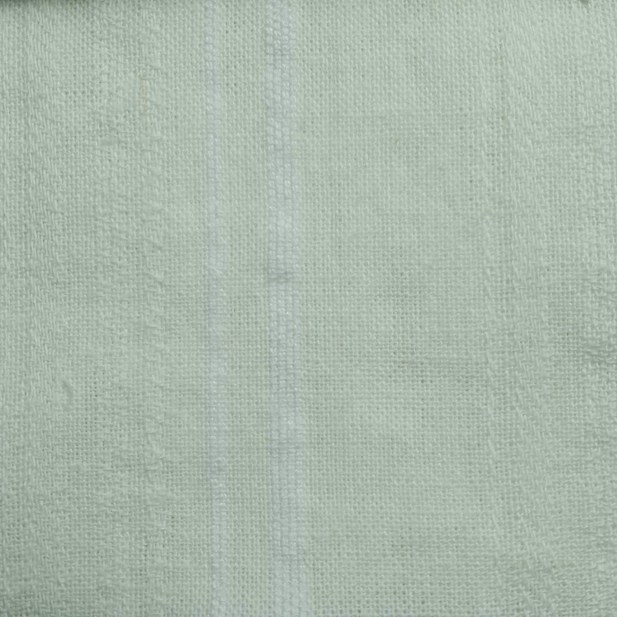 Cotton Linen Washing Fabric-White