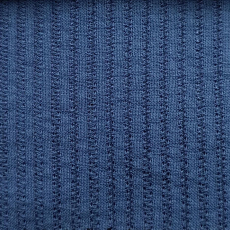 Cotton Rayon Washing Fabric-Blue
